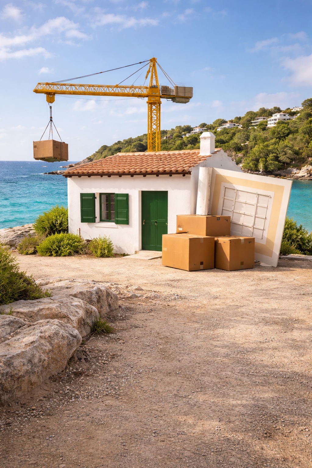 Almacenamiento para mudanzas y obras en Menorca